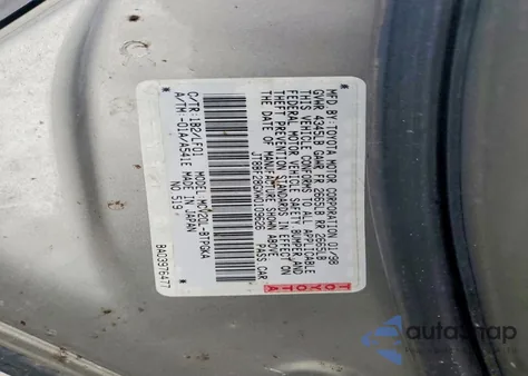 1998 Lexus Es 300 z USA, uszkodzony, nr VIN JT8BF28GXW0109626